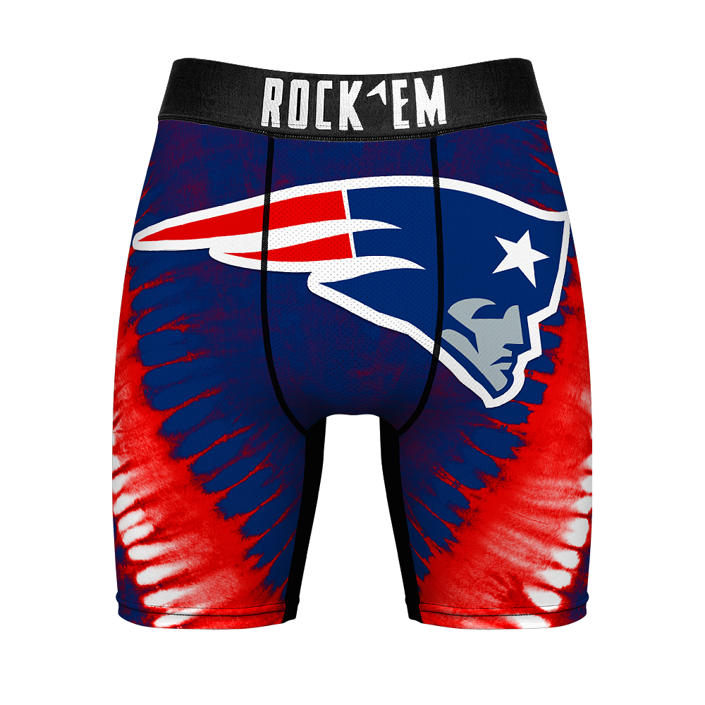 Tampa Bay Buccaneers - Rock 'Em Boxer Briefs - V Shape Tie Dye Underwear -  Rock 'Em Socks