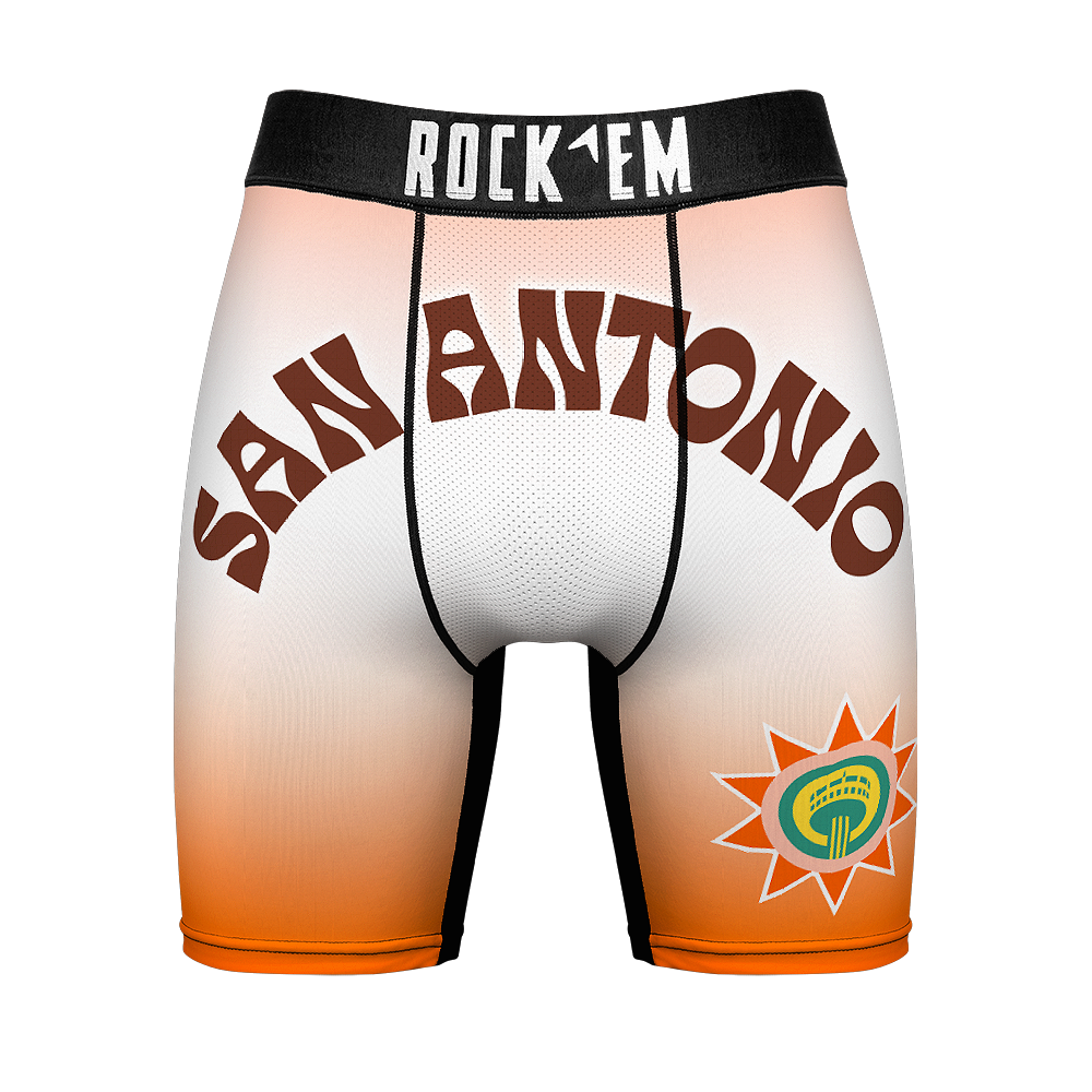 San Antonio Spurs - Rock 'Em Boxer Briefs - City Edition 2022-2023 - Rock 'Em Socks