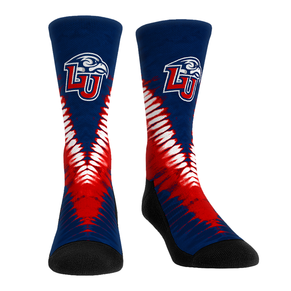 Liberty Flames Socks - V Shape Tie Dye - Rock 'Em Socks