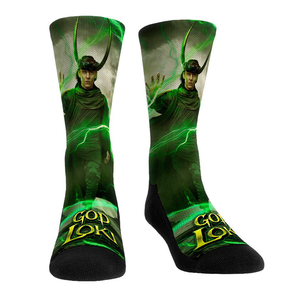 Loki Season 2 Socks God Loki Rock 'Em Socks Marvel Sock