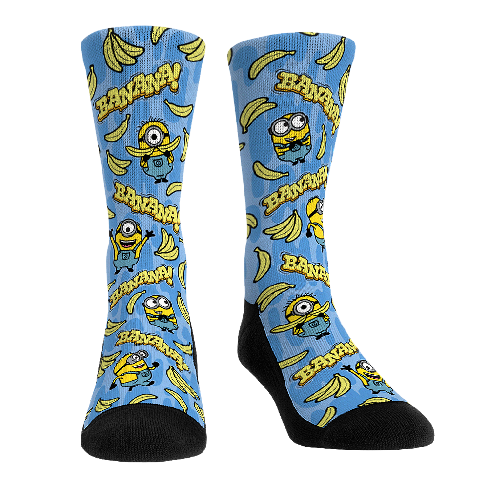 Minions Socks - Banana All-over - Rock 'em Socks