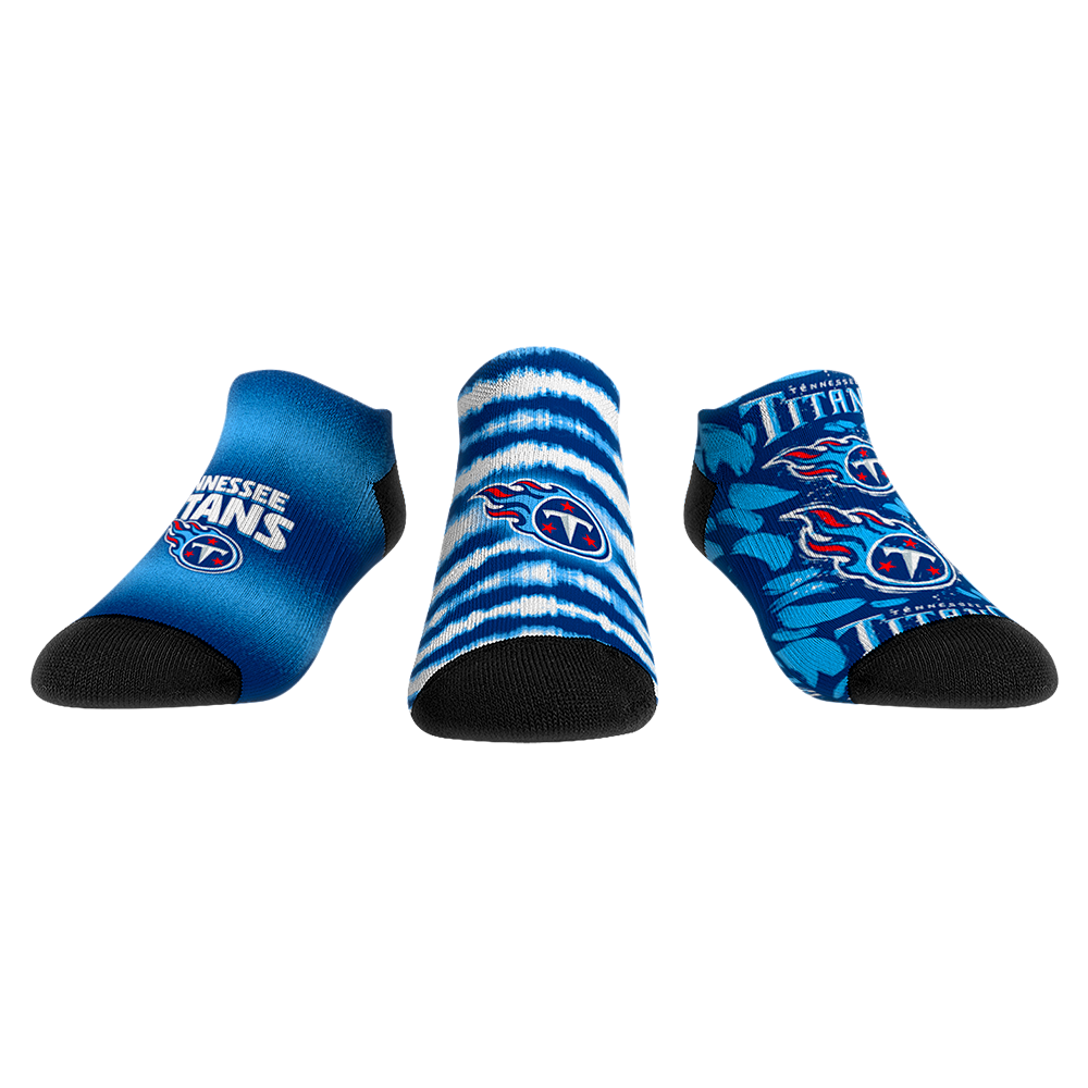 Tennessee Titans Socks Vibes 3Pack NFL Socks Rock 'Em Socks
