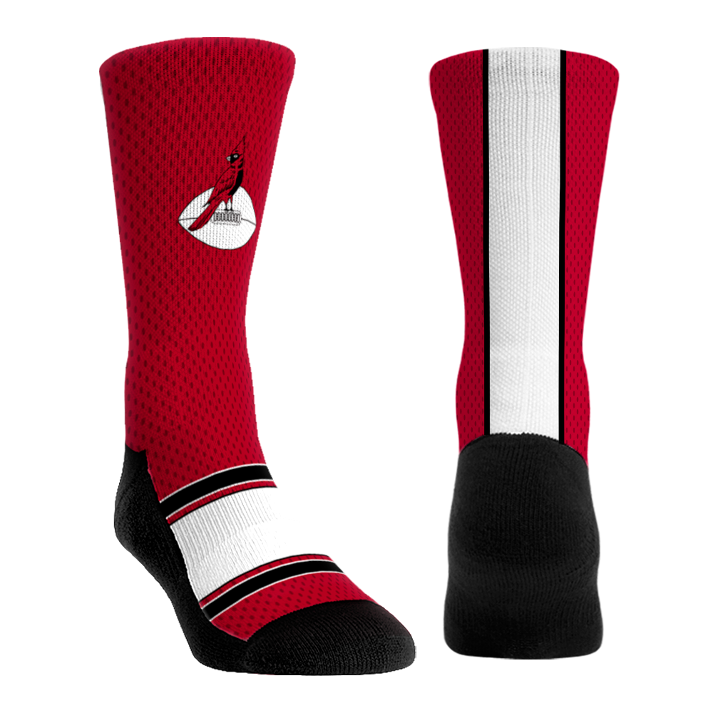 Arizona Cardinals | Throwback Custom Jersey | S/M | Red | Rock 'Em Socks