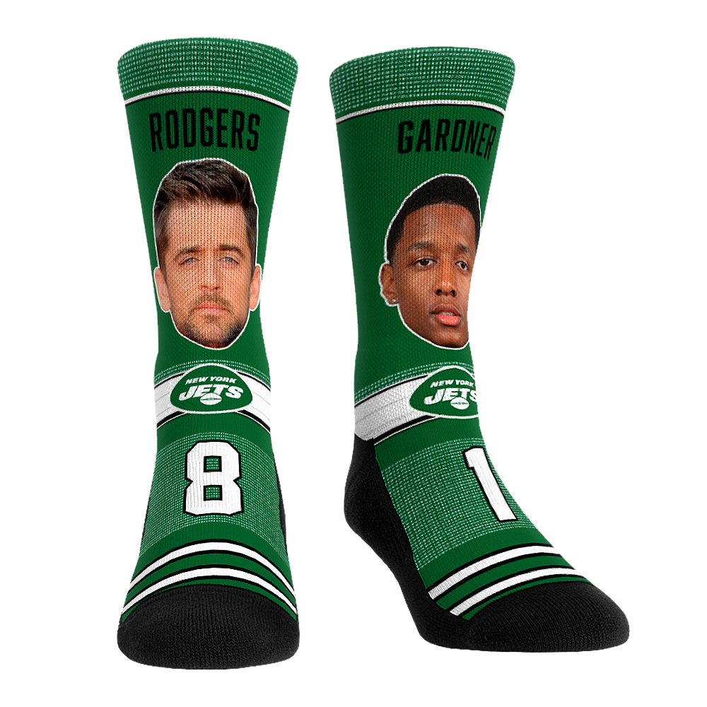 Youth Rock Em Socks Aaron Rodgers Green New York Jets Jersey Crew