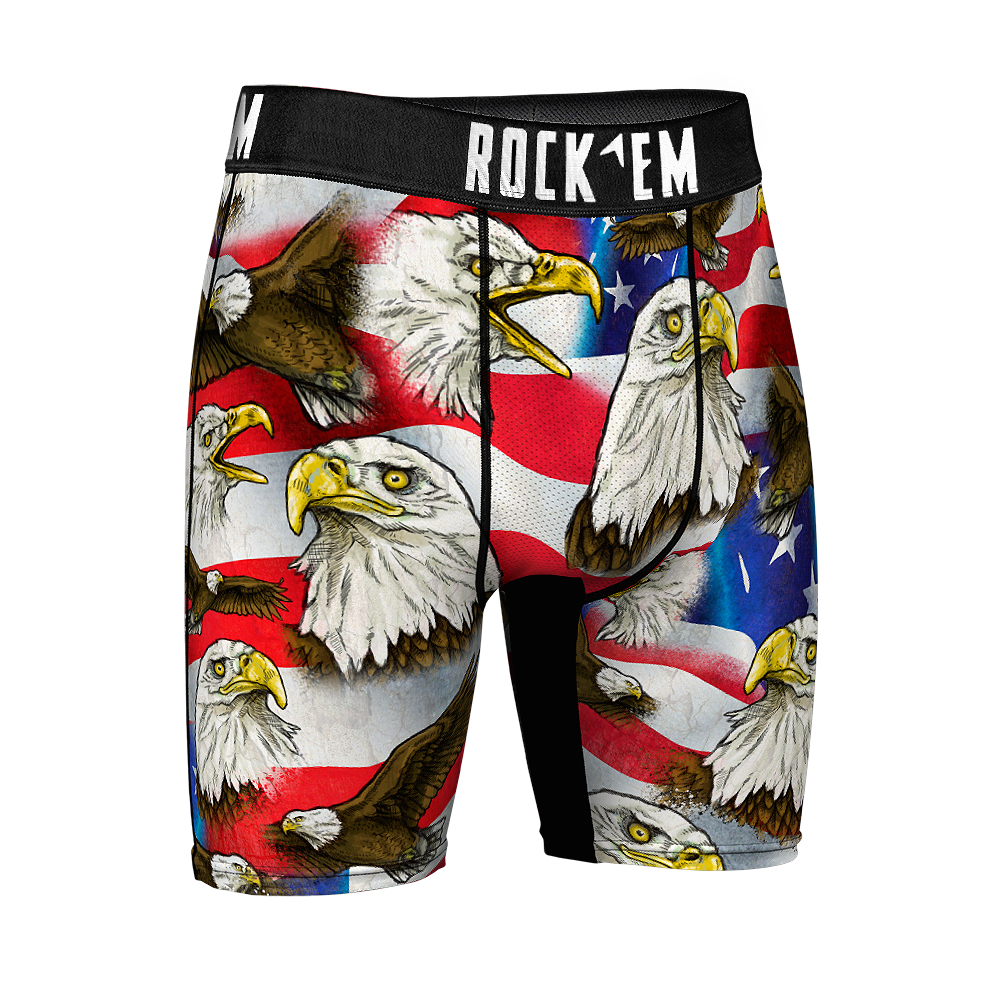 American Screaming Eagle - Rock 'Em Boxer Briefs - Underwear - Rock 'Em  Socks
