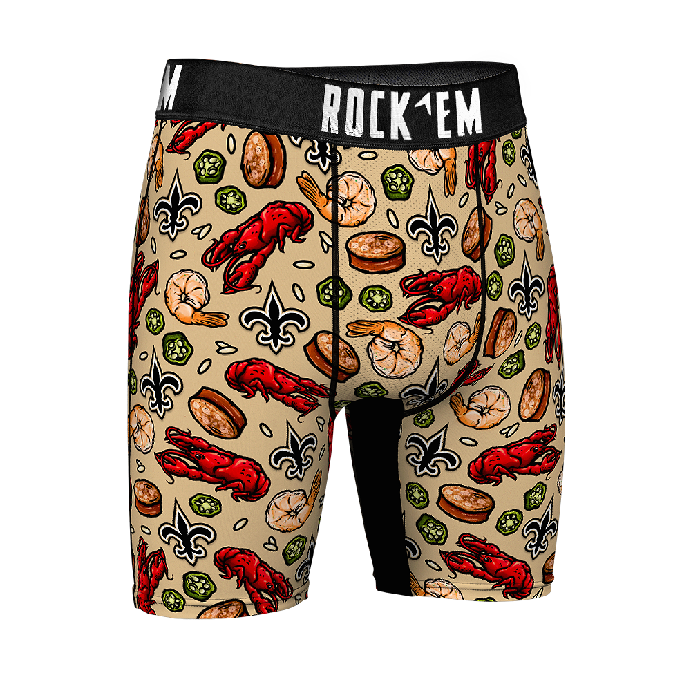 Official New Orleans Saints Shorts, Performance Short, Saints