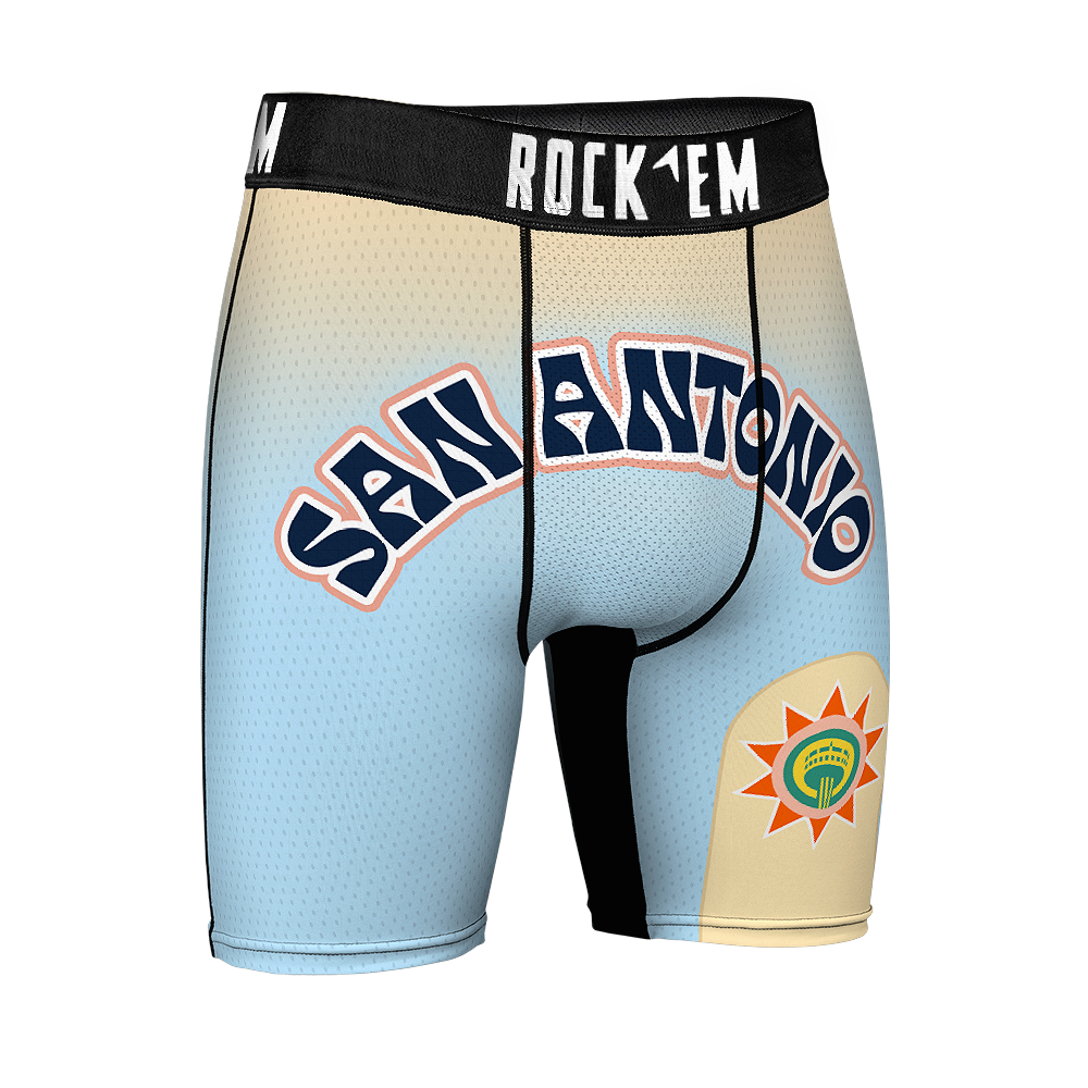 San Antonio Spurs Rock 'Em Boxer Briefs City Edition 2024-2025