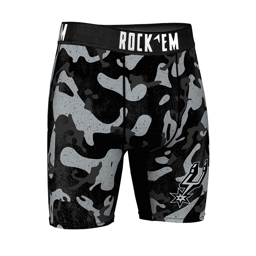 San Antonio Spurs Rock 'Em Boxer Briefs Team Armor Rock 'Em