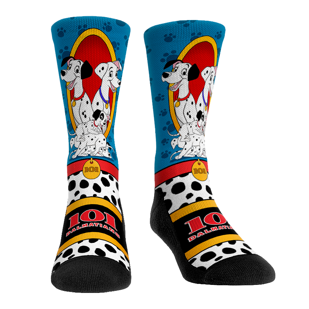101 Dalmatians Socks Showtime Disney Collection Rock 'Em Socks