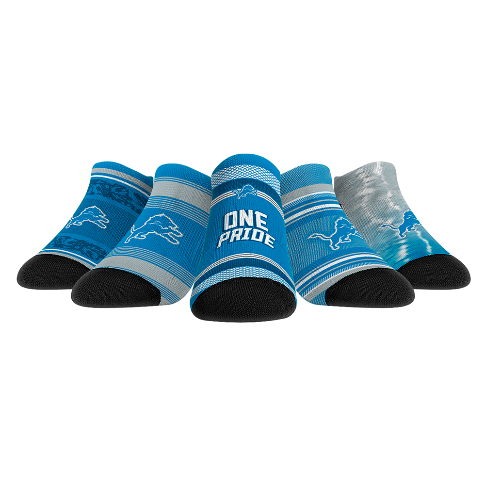 Unisex Rock Em Socks Miami Dolphins Super Fan Five-Pack Low-Cut Set Size: Large/Extra Large