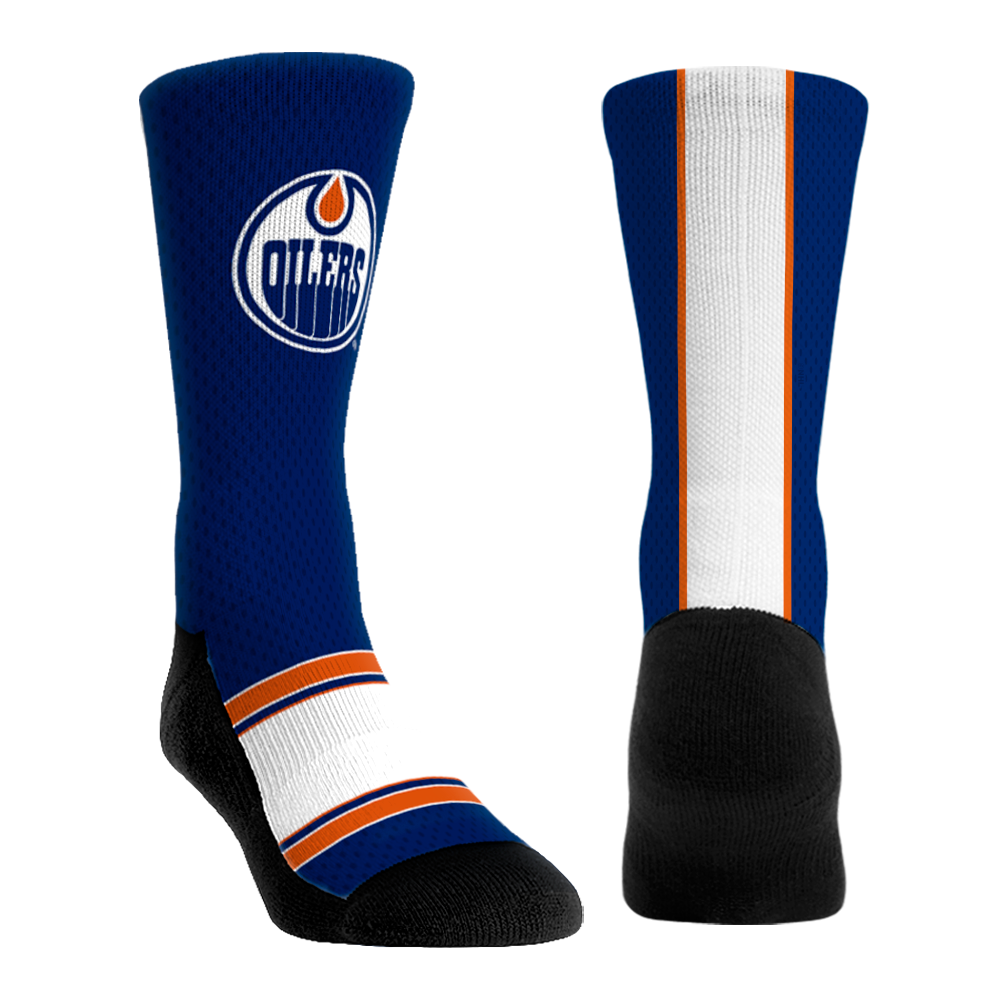 Edmonton Oilers Socks Custom Jersey NHL Sock Collection Rock Em Socks