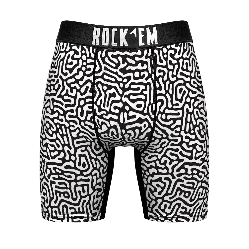 Stamped - Rock 'Em Boxer Briefs - Underwear - Rock 'Em Socks
