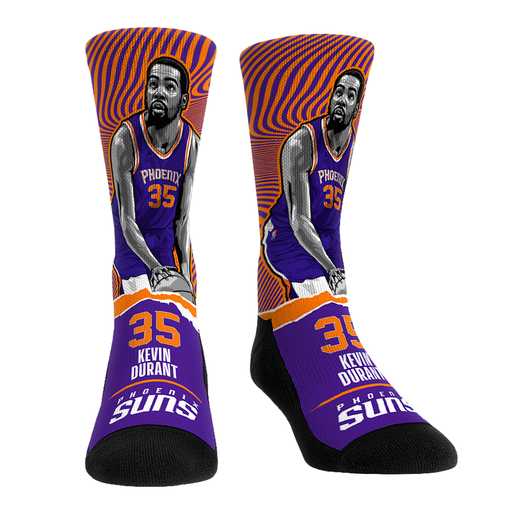 Kevin Durant Socks Phoenix Suns Socks NBA Socks Rock Em Socks