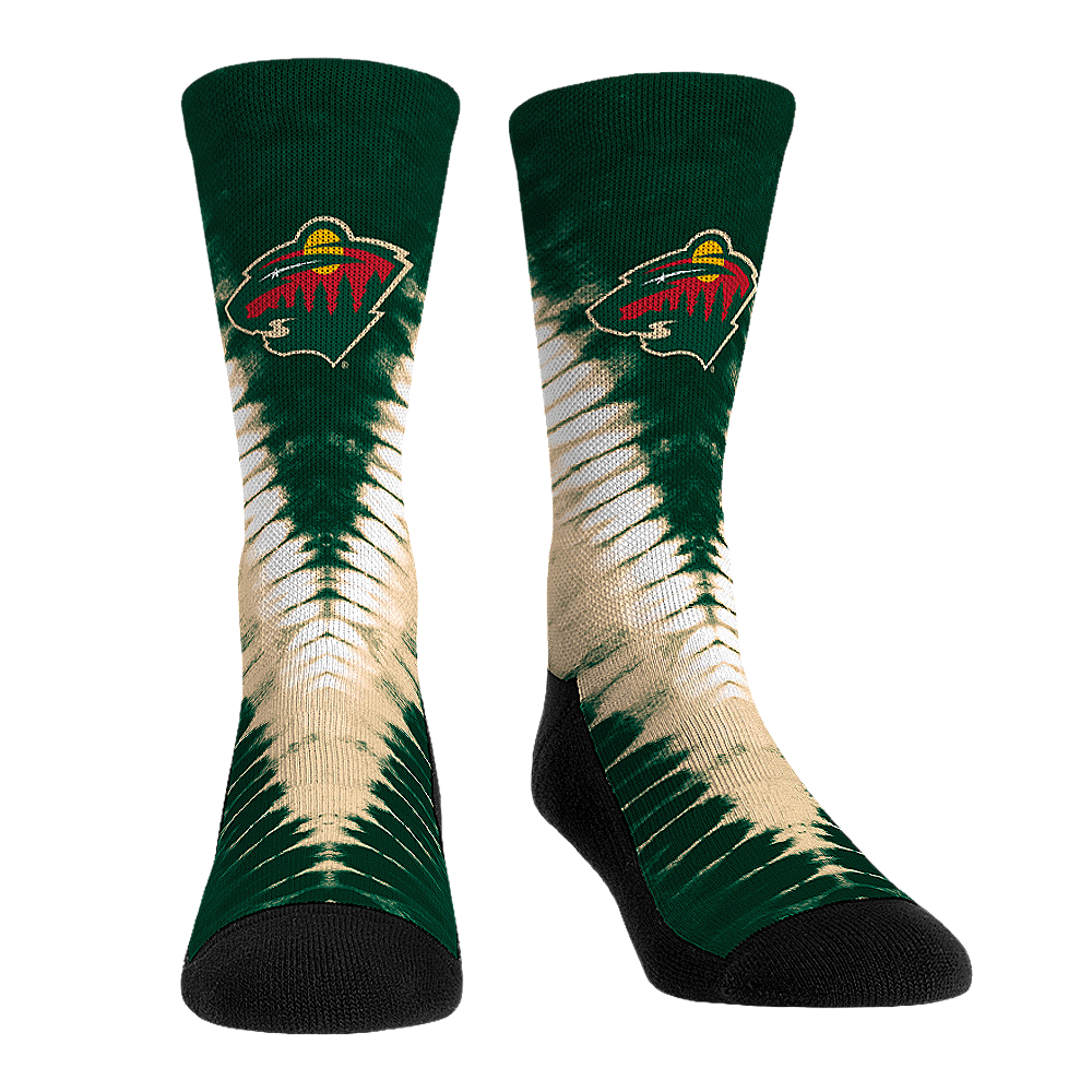 Minnesota Wild Socks - Logo Paint - NHL Socks - Rock 'Em Socks