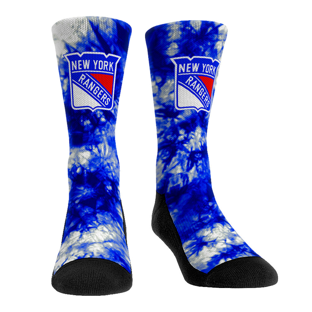 New York Rangers Socks Team Tie Dye Socks NHL Socks Rock 'Em Socks
