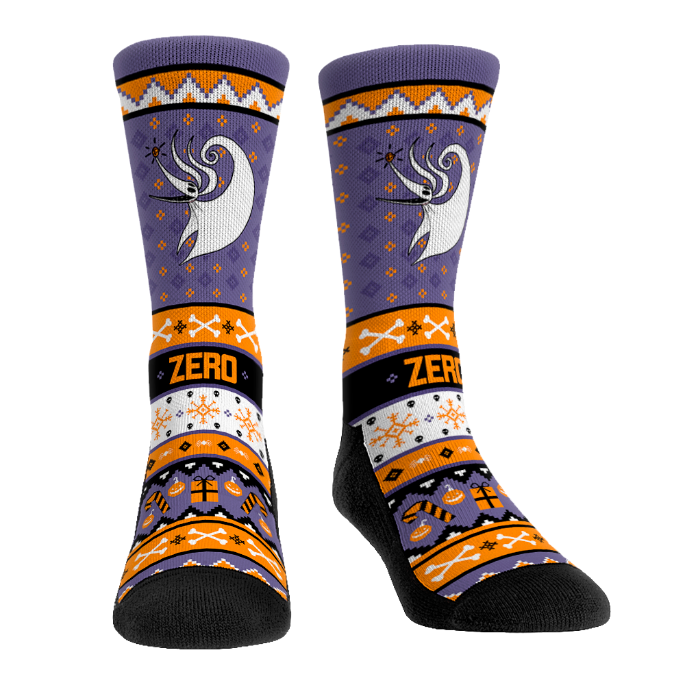 The Nightmare Before Christmas Socks - Zero Tacky Sweater - Disney  Collection - Rock 'Em Socks