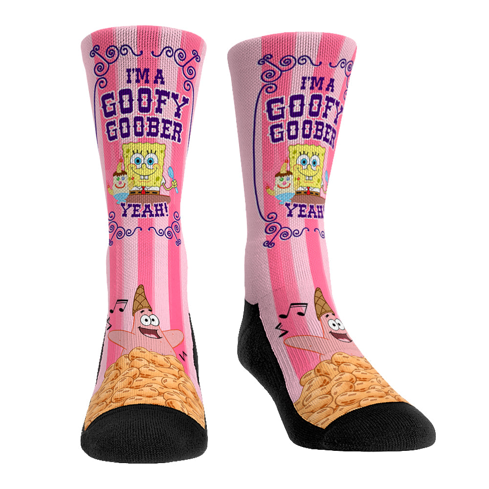 Spongebob & Patrick Crew Sock - John's Crazy Socks