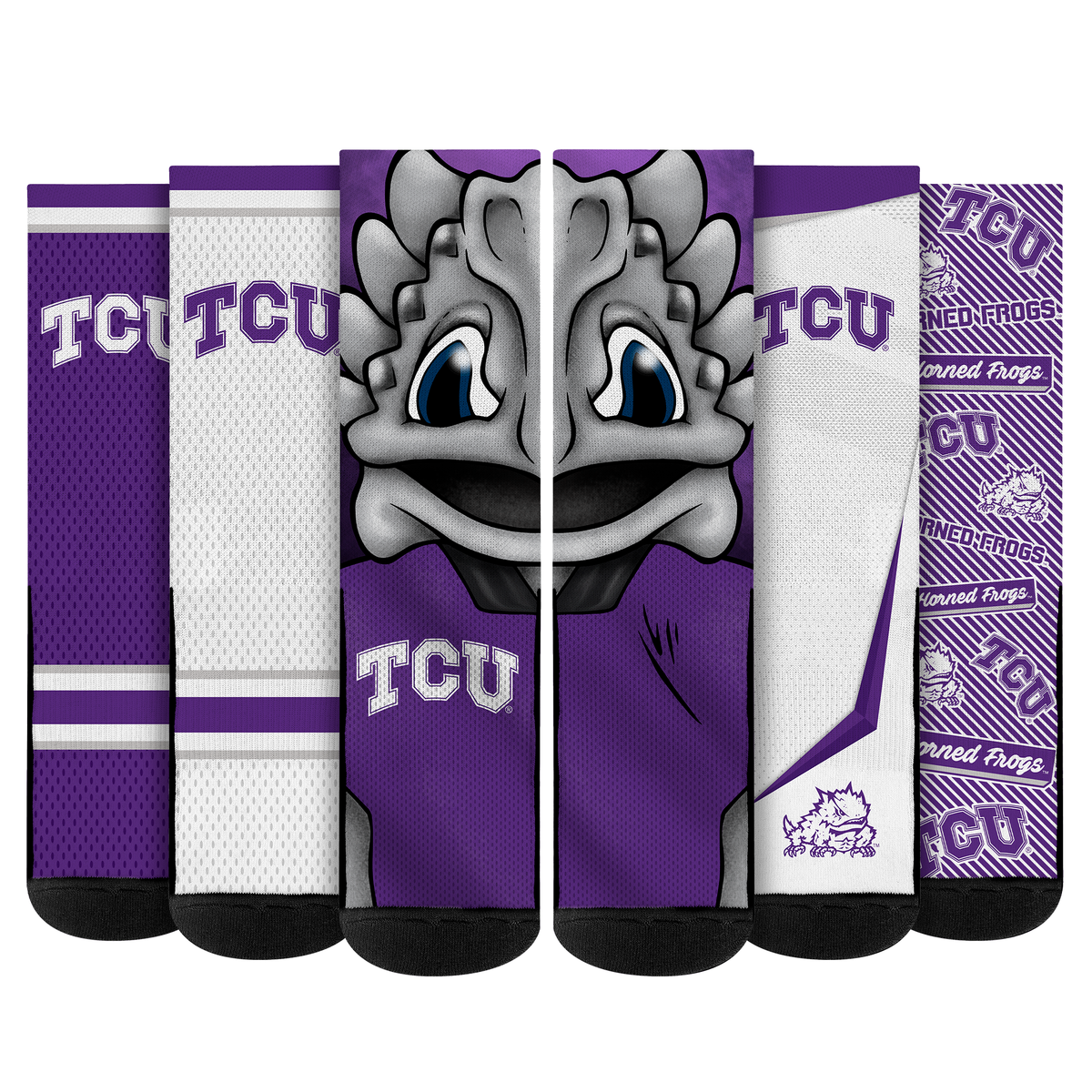 Available] New Custom TCU Horned Frogs Jersey Purple Away