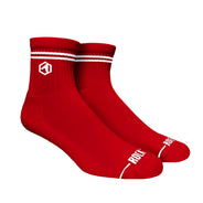 Cotton Casuals - Red (Quarter)