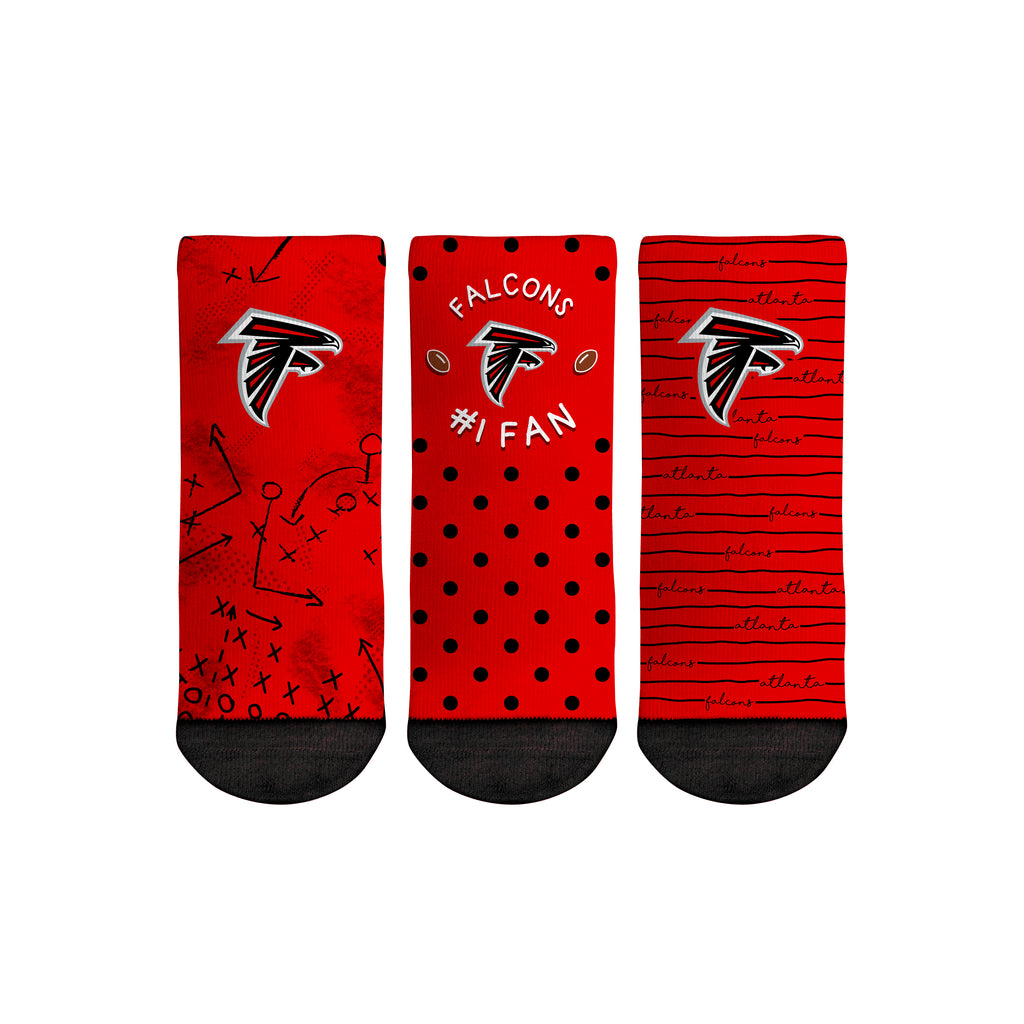 Atlanta Falcons - Number 1 Fan 3-Pack (Toddler) - {{variant_title}}
