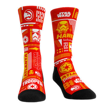 Atlanta Hawks - Star Wars  - Stormtrooper Pattern