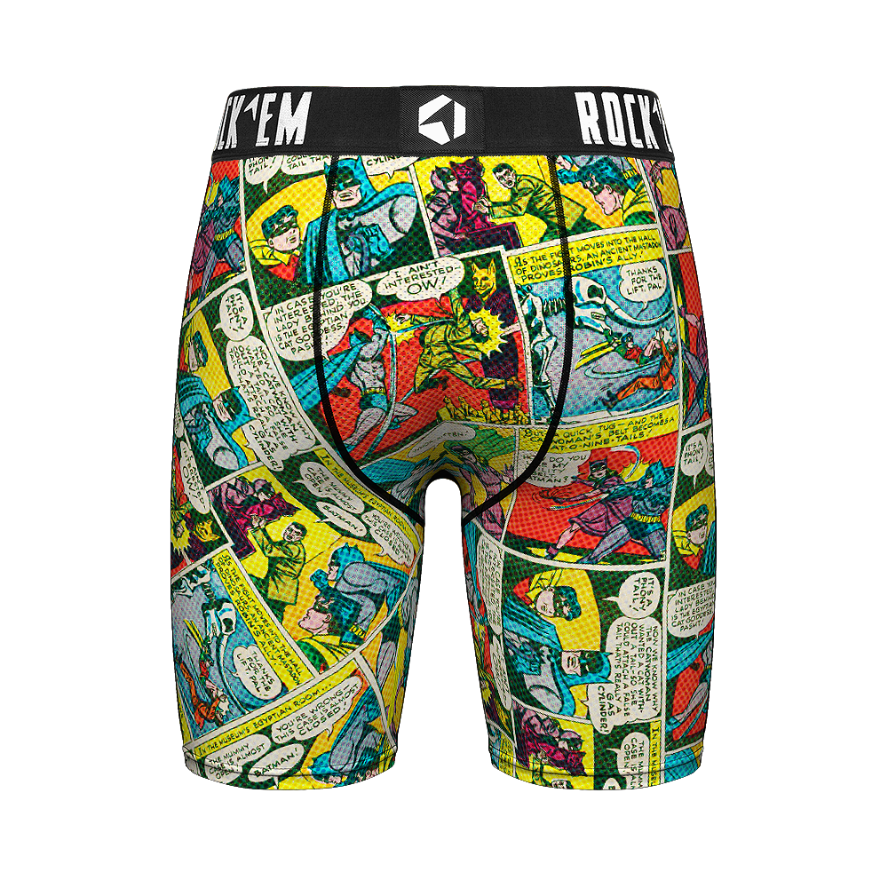 Batman Off Panel - Rock 'Em Boxer Briefs - Underwear - Rock 'Em Socks