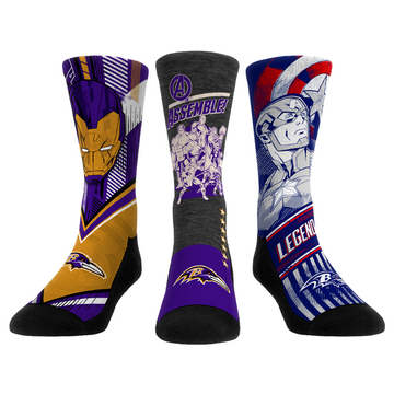 Baltimore Ravens - Marvel  - 3-Pack