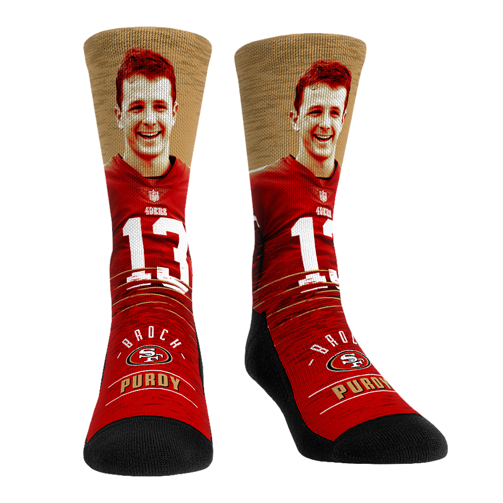 San Francisco 49ers Socks - Jumbotron - Rock 'Em Socks - NFL