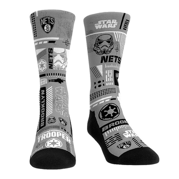 Brooklyn Nets - Star Wars  - Stormtrooper Pattern