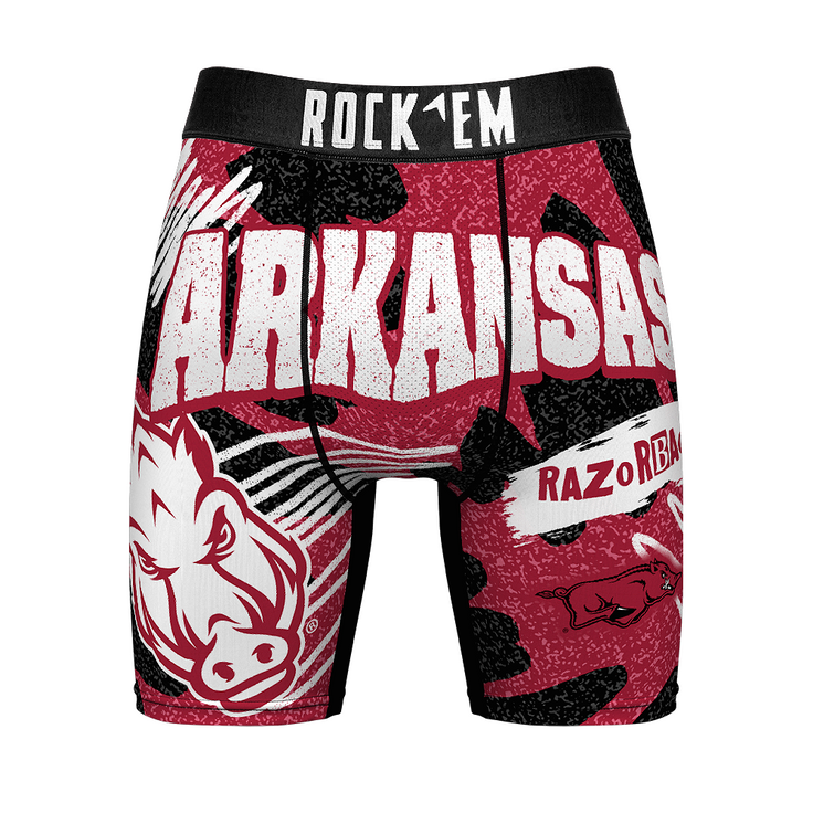 Boxer Briefs - Arkansas Razorbacks - Team Blast - {{variant_title}}