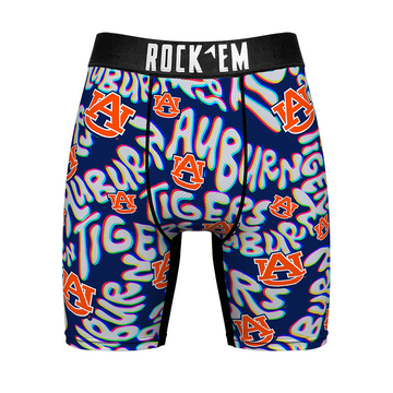Boxer Briefs - Auburn Tigers - Twisted Wordmark