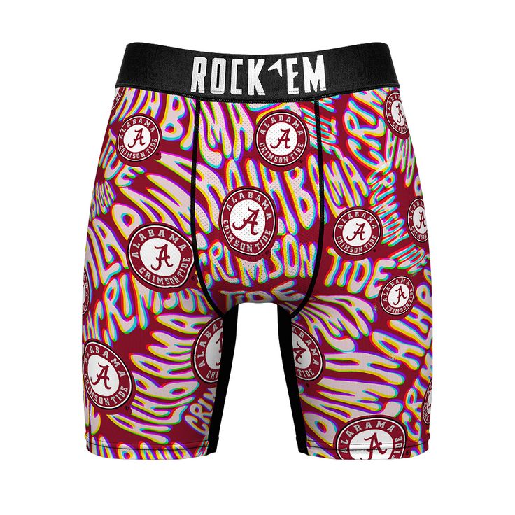 Boxer Briefs - Alabama Crimson Tide - Twisted Wordmark - {{variant_title}}