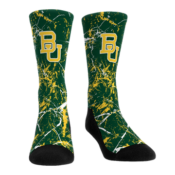 Baylor Bears - Cracked Marble