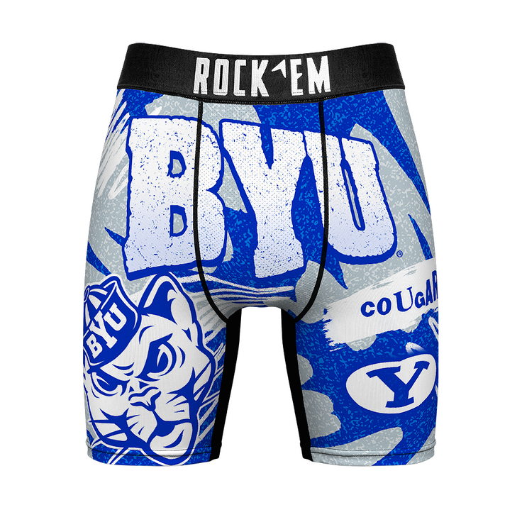 Boxer Briefs - BYU Cougars - Team Blast - {{variant_title}}
