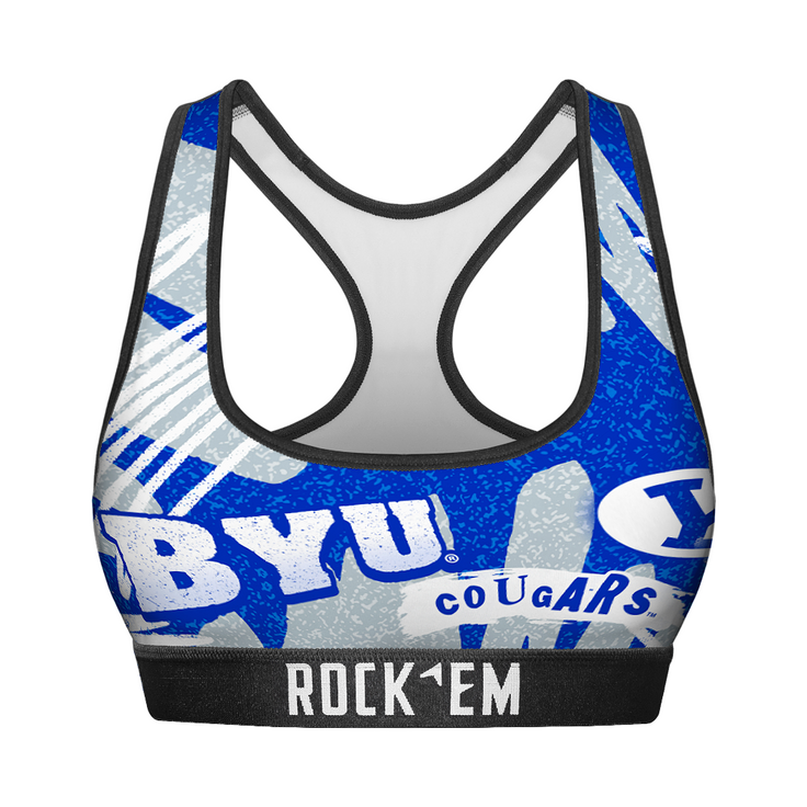 Women's Sports Bra - BYU Cougars - Team Blast - {{variant_title}}