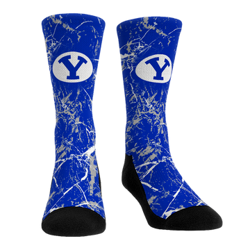 BYU Cougars - Cracked Marble