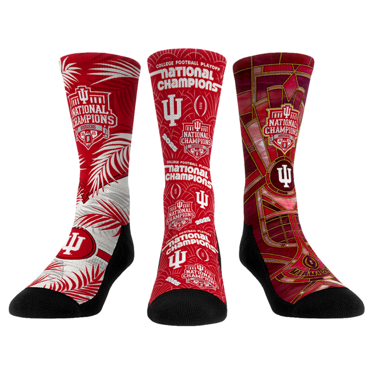 Indiana Hoosiers - CFP 2025-2026 Champs - 3-Pack - {{variant_title}}