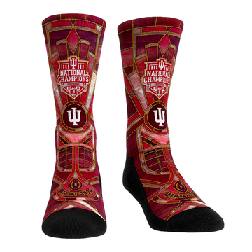 Indiana Hoosiers - CFP 2025-2026 Champs - Stained Glass