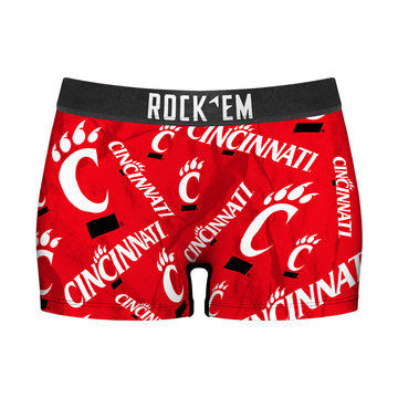 Women's Boy Shorts - Cincinnati Bearcats - Logo All-over