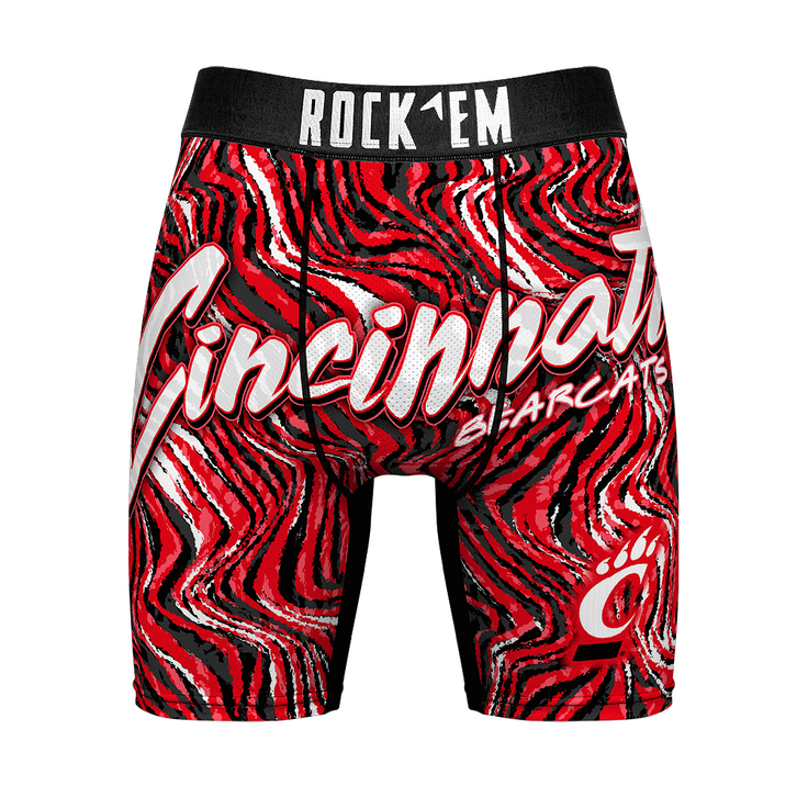 Boxer Briefs - Cincinnati Bearcats - Neon Wave - {{variant_title}}