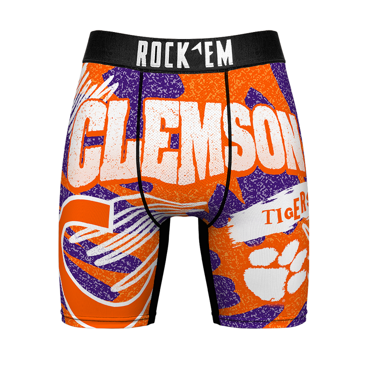 Boxer Briefs - Clemson Tigers - Team Blast - {{variant_title}}
