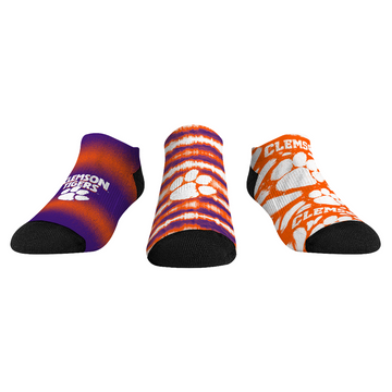 Clemson Tigers - Low Cut  - Make Some Noise (3-Pack)