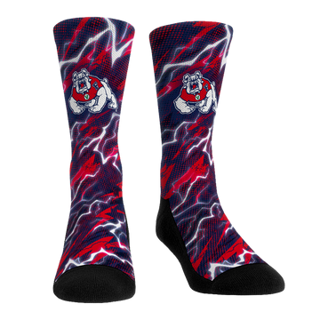 Fresno State Bulldogs - Halftone Shock