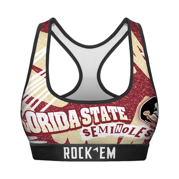 Women's Sports Bra - Florida State Seminoles - Team Blast