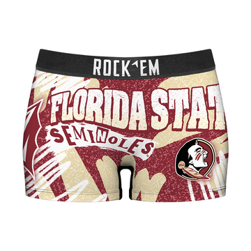 Women's Boy Shorts - Florida State Seminoles - Team Blast