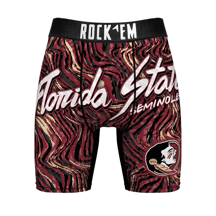 Boxer Briefs - Florida State Seminoles - Neon Wave - {{variant_title}}