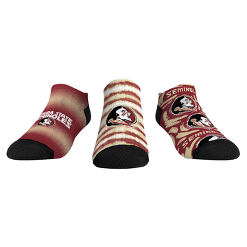 Florida State Seminoles - Low Cut  - Make Some Noise (3-Pack)