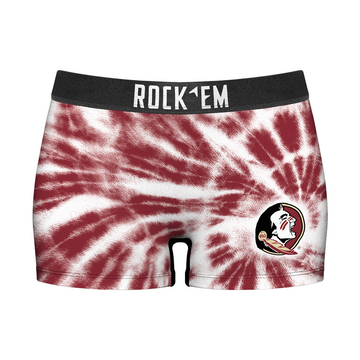 Women's Boy Shorts - Florida State Seminoles - Team Tie Dye