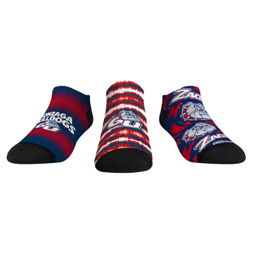 Gonzaga Bulldogs - Low Cut  - Make Some Noise (3-Pack)