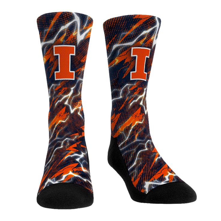 Illinois Fighting Illini - Halftone Shock